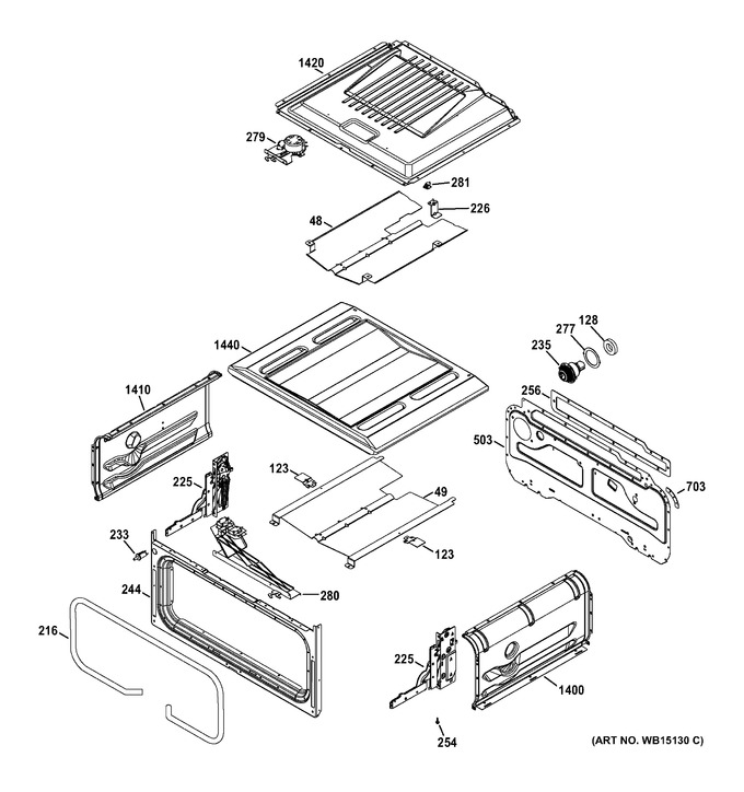 Diagram for JGB870DET2WW