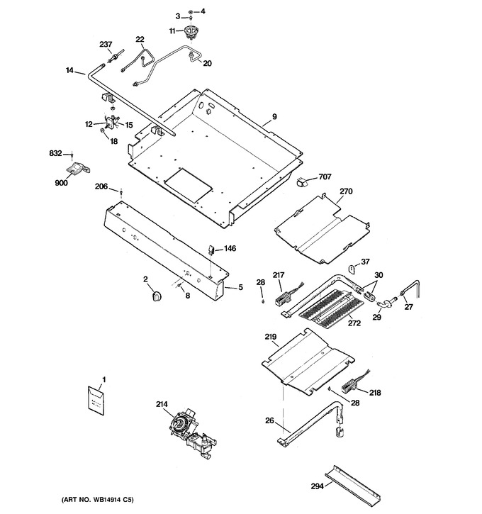 Diagram for JGBP25DEMBBB