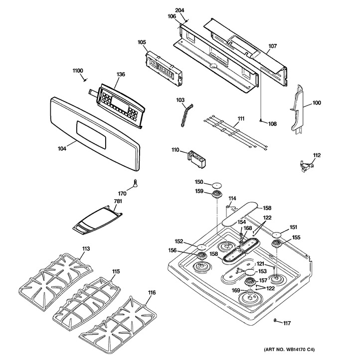 Diagram for PGB910DET1WW