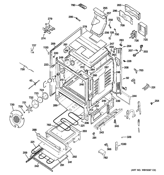 Diagram for PGB930DET1WW