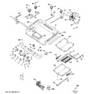 Diagram for 1 - Gas & Burner Parts