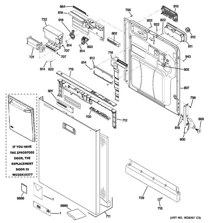 Diagram for ZBD6900V00II