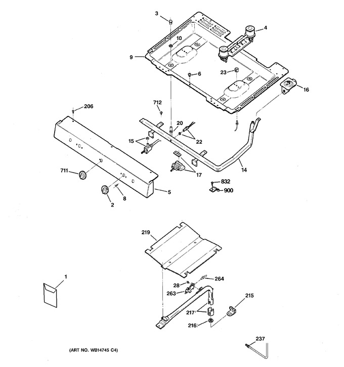 Diagram for RGB524PPT1WH