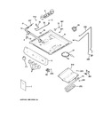 Diagram for 1 - Gas & Burner Parts