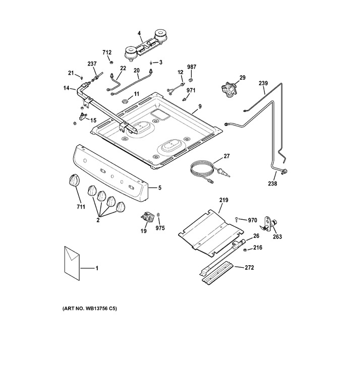 Diagram for RGA724PK4WH