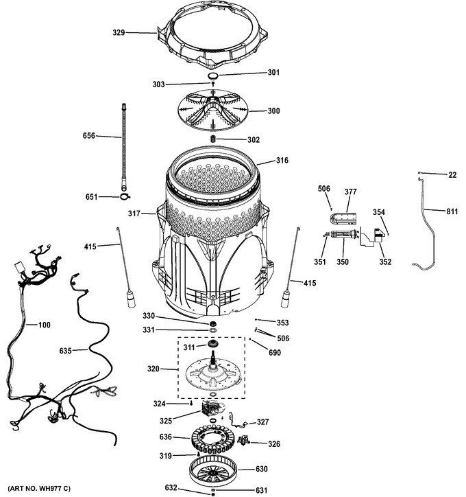 Diagram for GTWS8655D0SL