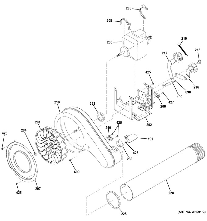 Diagram for GFDS255GF0RR