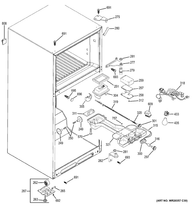 Diagram for GTH18EBEKRWW