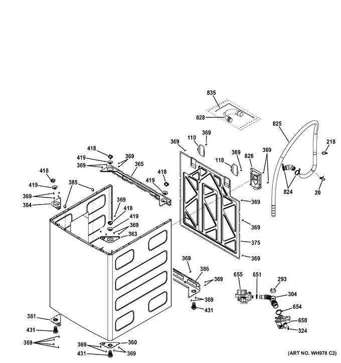 Diagram for GTWS8450D0WS