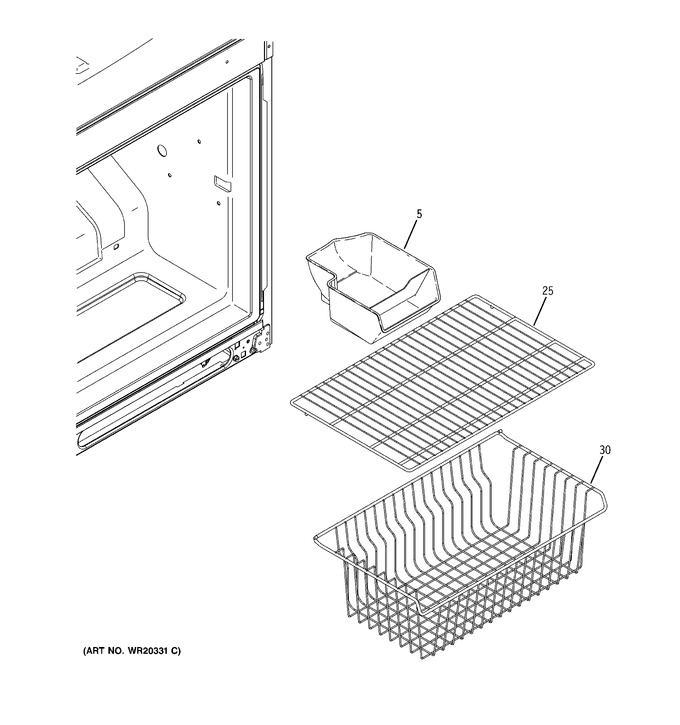 Diagram for ABE20EGEARBS