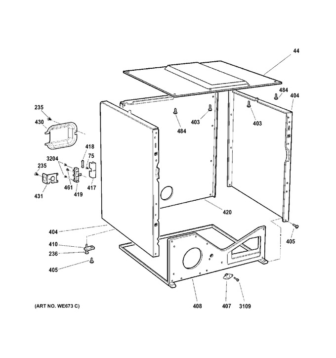 Diagram for DDC4400T5WH