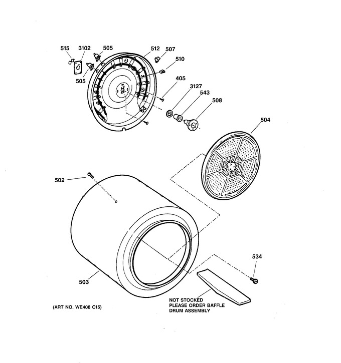 Diagram for DDC4400T5WH