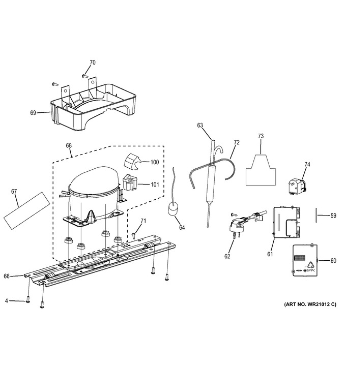 Diagram for GTR12GBEBWW