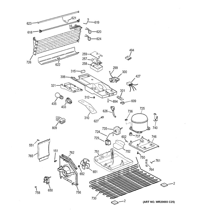 Diagram for HTN16BBEDRWW