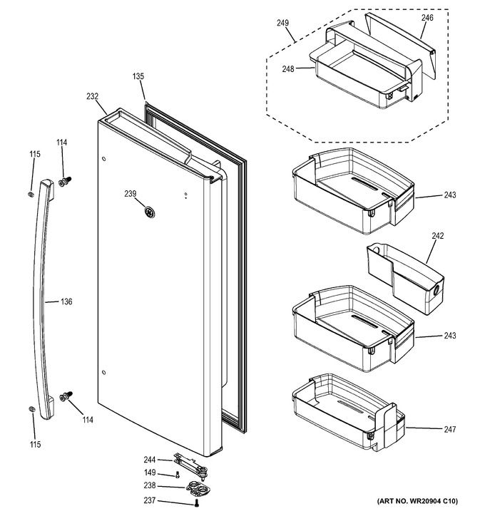 Diagram for GFE29HMDDES