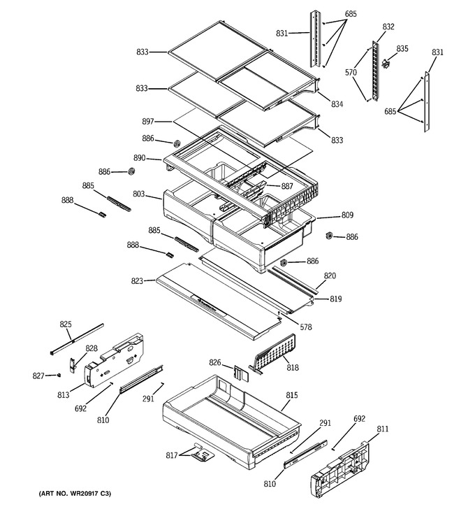 Diagram for GFE29HMDDES