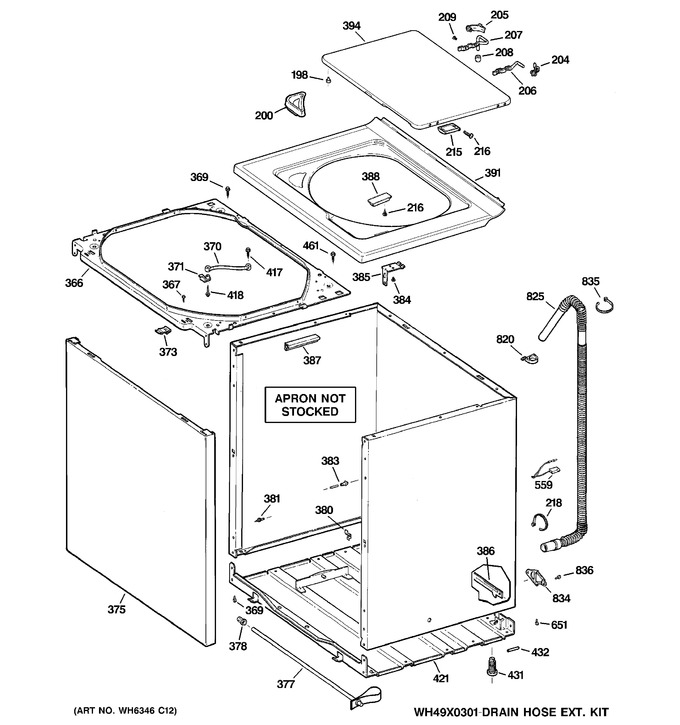 Diagram for HTAP1200D1WW