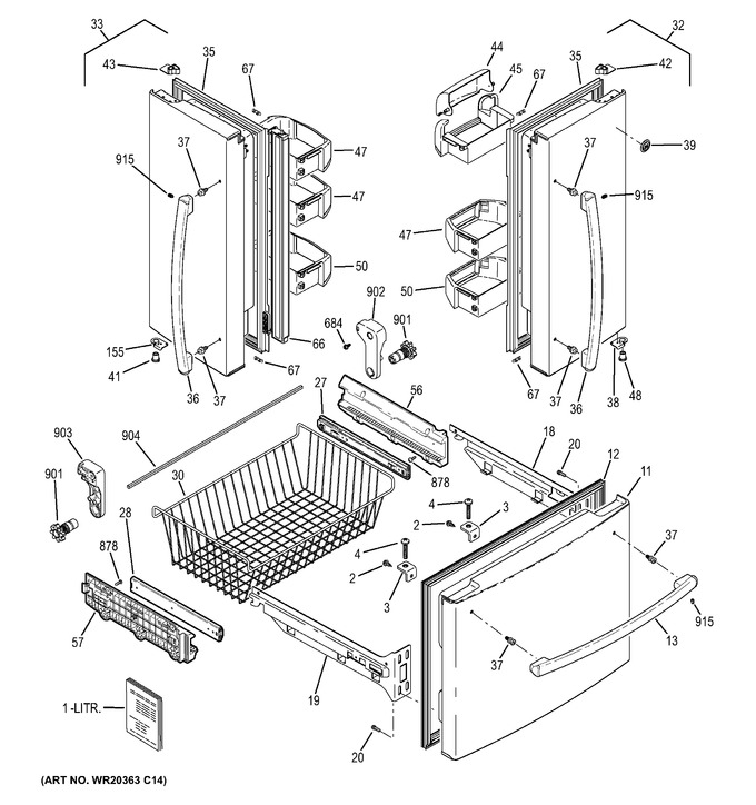 Diagram for GNE22GGEBFWW