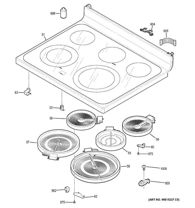 Diagram for JB740DF1BB