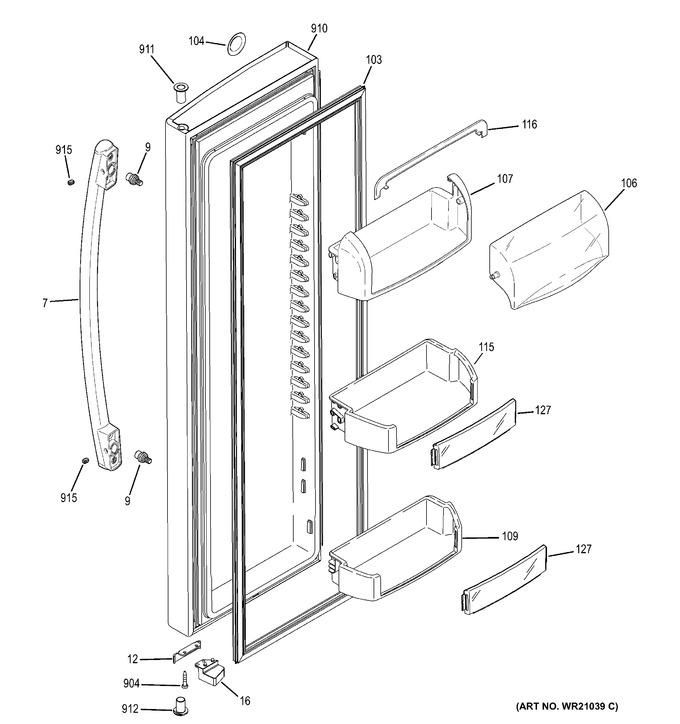 Diagram for PSE26KGEBEWW