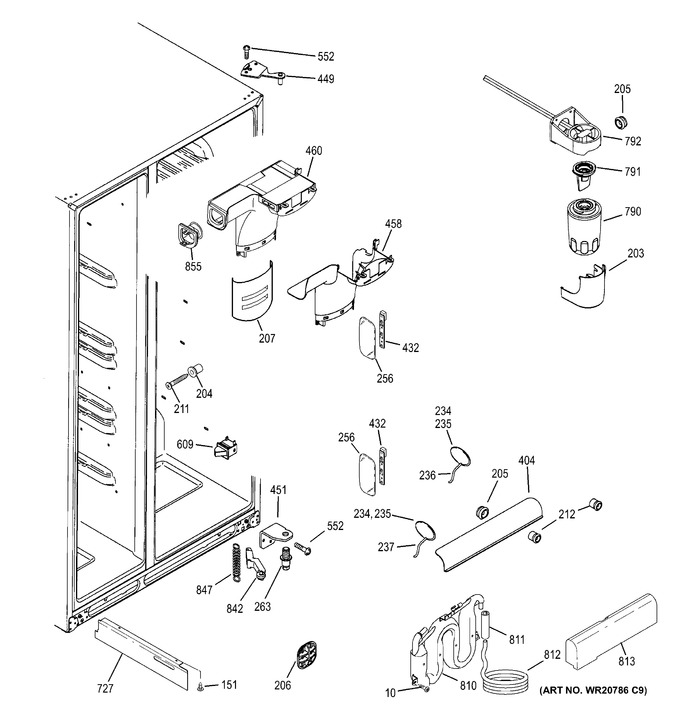 Diagram for PSE26KGEBEWW