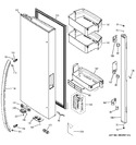 Diagram for 2 - Fresh Food Door - Lh