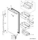 Diagram for 3 - Fresh Food Door - Rh