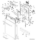 Diagram for 1 - Escutcheon & Door Assembly