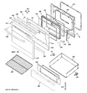 Diagram for 4 - Door & Drawer Parts