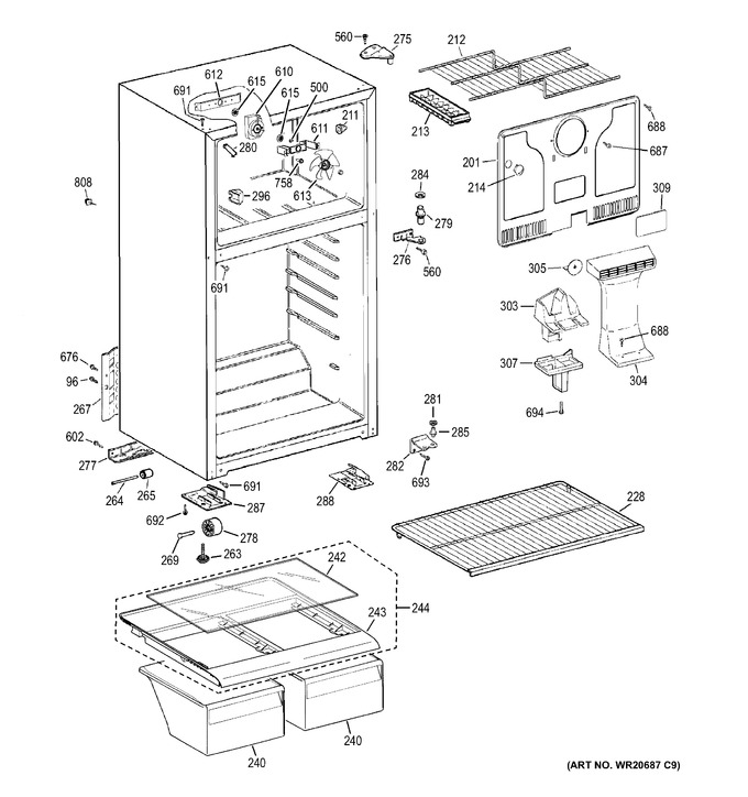 Diagram for GTH17DBDDRBB