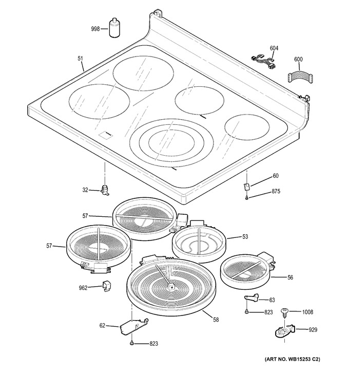 Diagram for JB750DF1WW