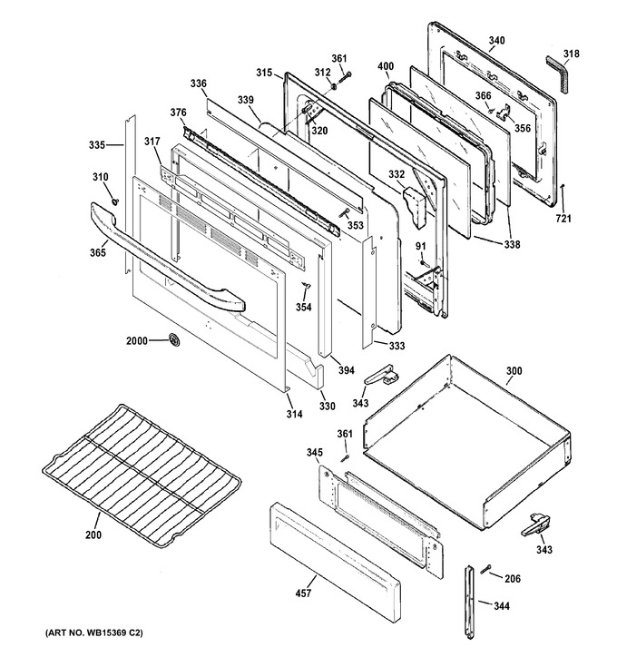 Diagram for JB450RF1SS