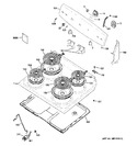 Diagram for 1 - Control Panel & Cooktop