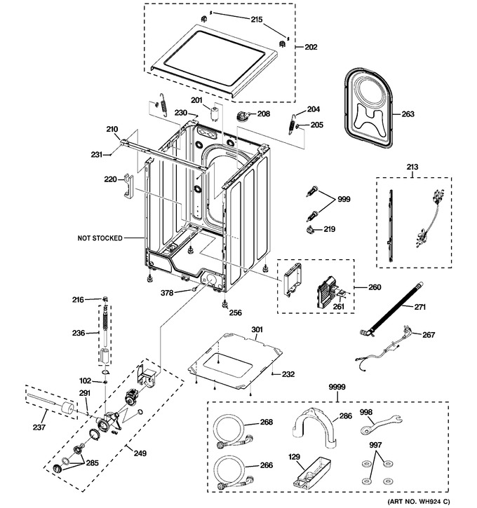 Diagram for WCVH4800K1WW