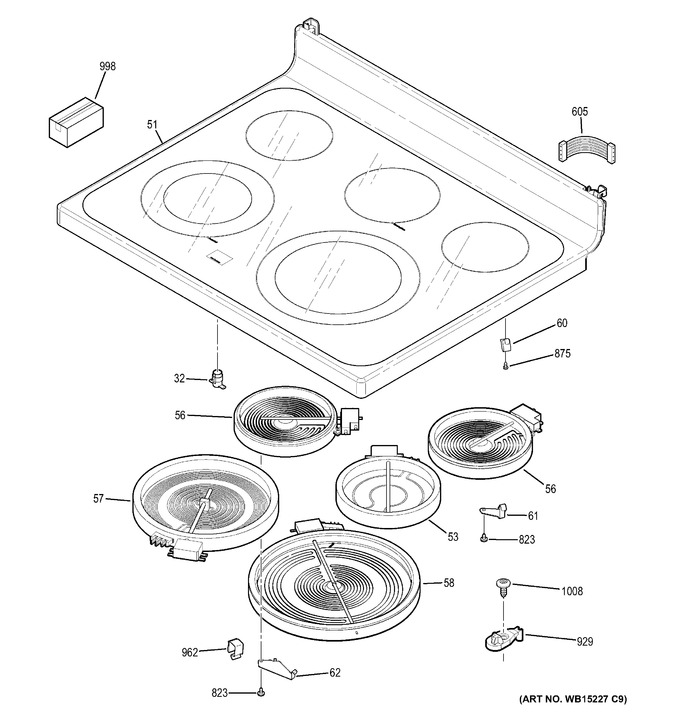 Diagram for JB695DF1BB