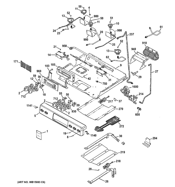 Diagram for CGS975SED3SS