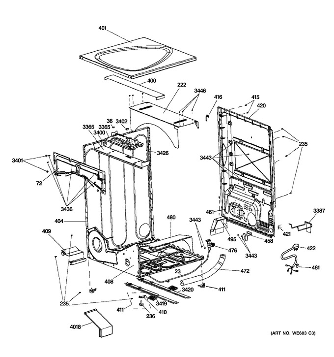 Diagram for PFDS455GL1MG