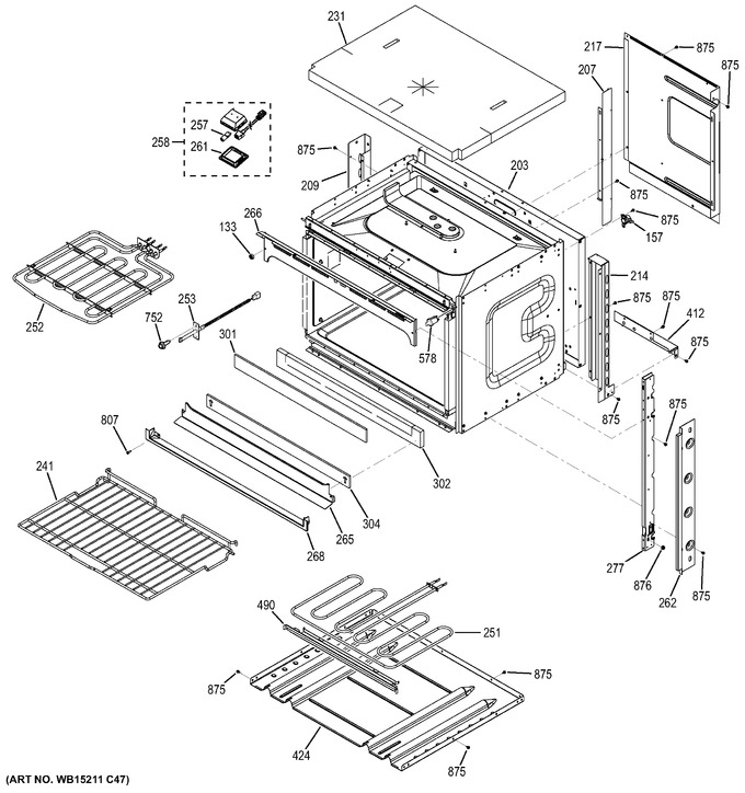 Diagram for JCT3000DF1BB