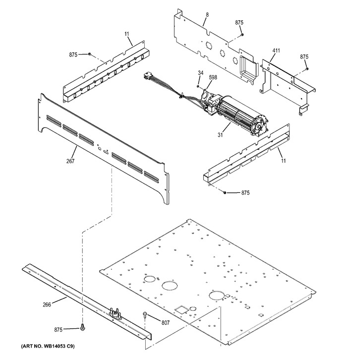 Diagram for JT3500DF1BB