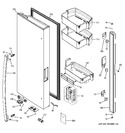 Diagram for 2 - Fresh Food Door - Lh