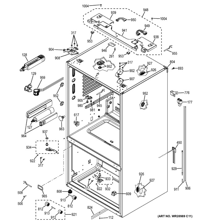 Diagram for GNE26GGDAWW