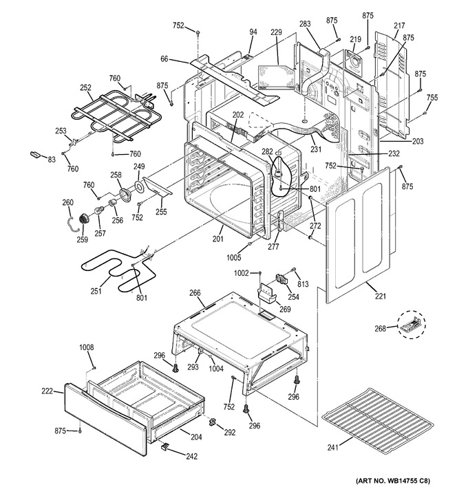 Diagram for JB630DF1WW