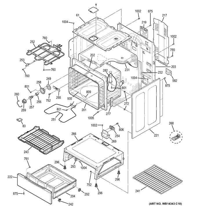 Diagram for JB350DF1CC