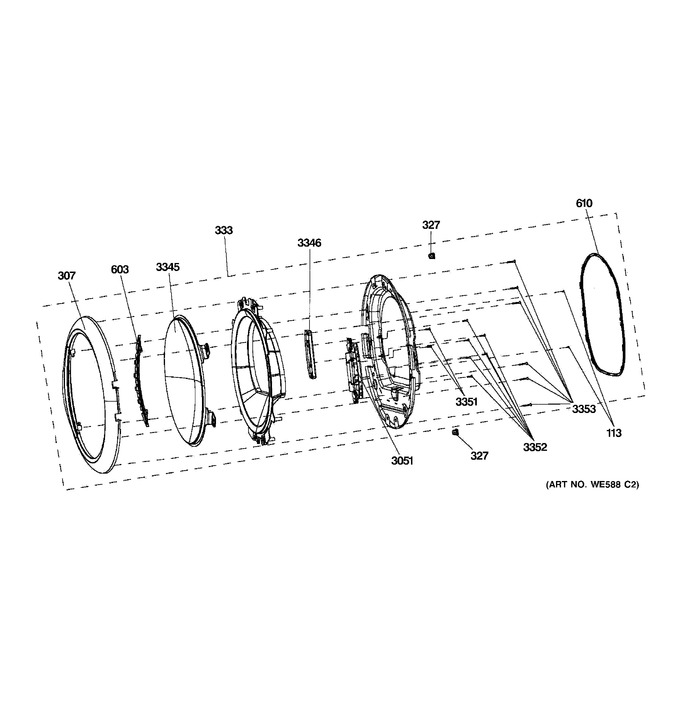 Diagram for GFDS355EL1MV