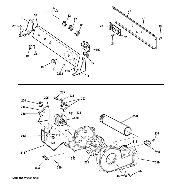 Diagram for GTDP490ED2WS