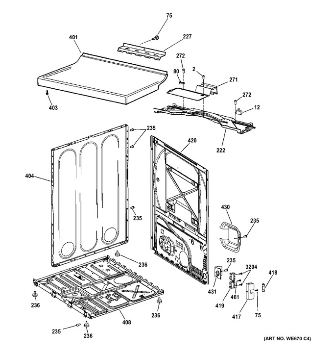 Diagram for HTDP120ED2WW