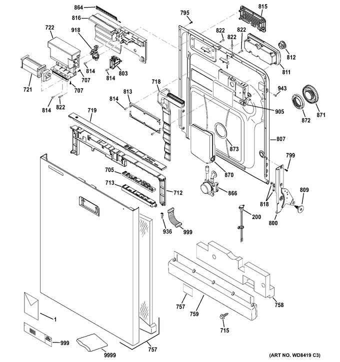 Diagram for PDWT502V00II