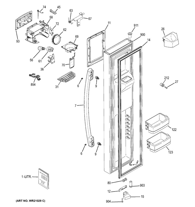 Diagram for GZS23HGECFWW