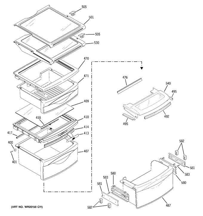 Diagram for PZS23KPECFBV