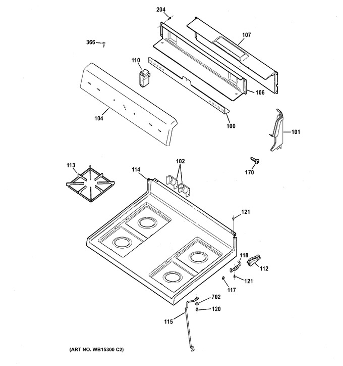 Diagram for RGB525DED2WW